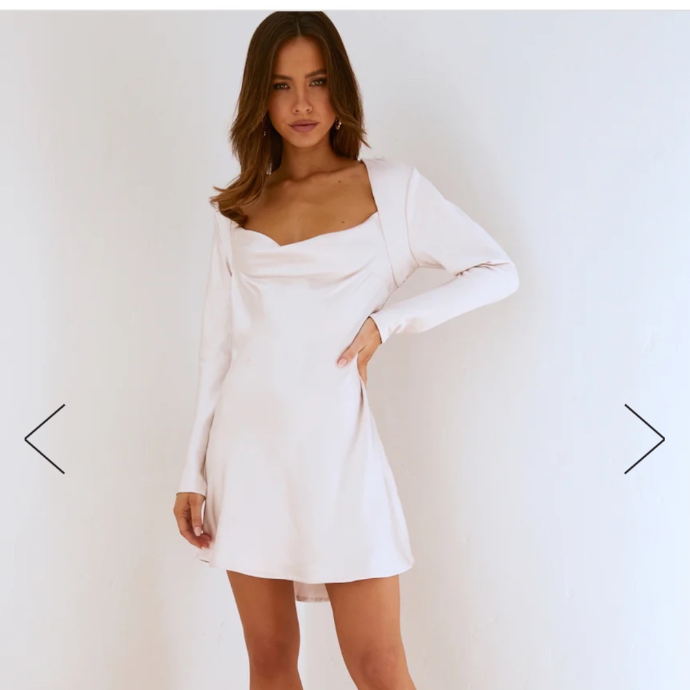 Hello Molly Emerging Planets Dress champagne